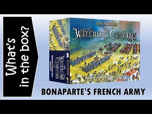 Black Powder Epic French Napoleonic Waterloo Campaign starter army - Unboxing and review