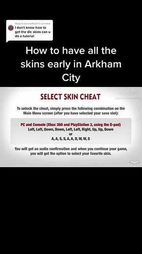 Unlocking Batman Arkham City Skins Guide
