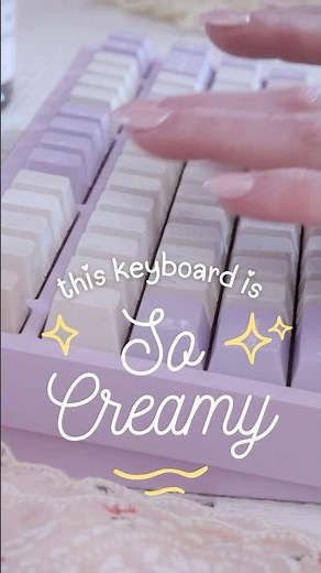 This Custom Keyboard Build has the Creamiest Sound #customkeyboard #asmrshorts #relaxingasmr