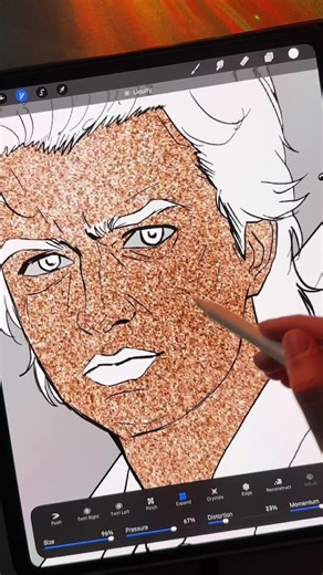 Random color palette #procreate #digitalart #drawing