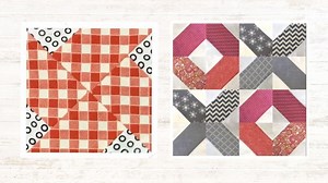 Whirlwind and Road to Tennessee Quilt Block Tutorial