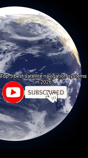 Top 5 best navigation satellite systems in 2026 || #countries #subscribe #satellitecommunications ||