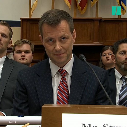 By the look on FBI agent Peter Strzok’s face, a grueling congressional hearing wasn’t easy to get through. | HuffPost