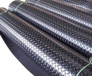 [Hot Item] The Colorful Antislip Groove Fine Ribbed Rubber Sheet/Mat