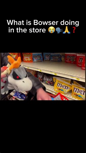 WHAT is BOWSER doing in the STORE??? 😭🙏🗣️ #fnaf #plush #sml