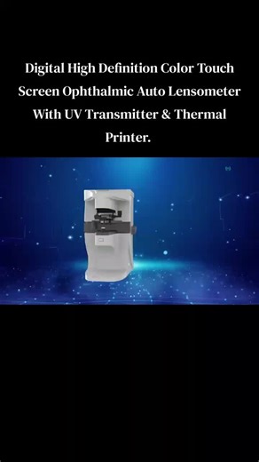 251912160101/ 251953858003. Available Digital High Definition Color Touch Screen Ophthalmic Optical Auto Lensometer Focimeter With UV Transmitter & Thermal Printer:- ■ Brand Vision Star ■ Model LM-300 ■ Made in China A) Technical Specification:- * 7 inch Color LCD Touch Screen * Spherical degree -25 m-1~ 25 m-1 * Cylindrical degree -9.99 m-1~ 9.99 m-1 * Under plus degree -9.99 m-1~ 9.99 m-1 * Axis for astigmatism 0°-180° * Prism basal angle 0°-360° * Prism degree Horizontal direction15, Vertica