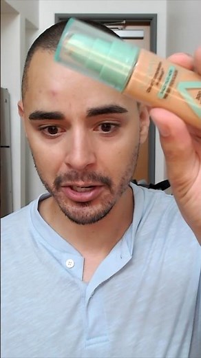 🧔🏻‍♂️💄 Almay Clear Complexion Foundation #foundationreview #drugstoremakeup #drugstorefoundation