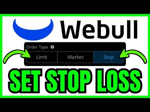 How To SET STOP LOSS On Webull Desktop (QUICK & EASY) 2025