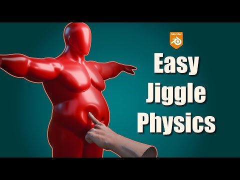 My simple recipe for Jiggle Physics in Blender (no addons)