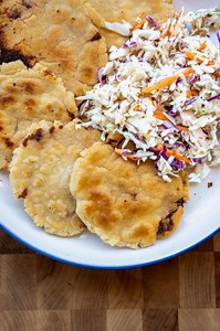 5.9K views · 344 reactions | Take a trip with us to El Salvador and experience one of the best treats on the planet - pupusas! We stuffed ours with chorizo and cheese and finished with some cabbage slaw and hot sauce! Yes, sir, can I have another?! Check out the post on Instagram to enter to win something inspired by our video as part of our Year of 100 Giveaways. https://www.instagram.com/thegrilldads For the full recipe visit thegrilldads.com | The Grill Dads | Facebook