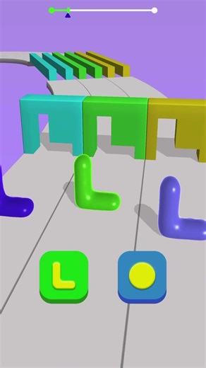 Green Triple Blob Shifter 3D part - @7 #shorts