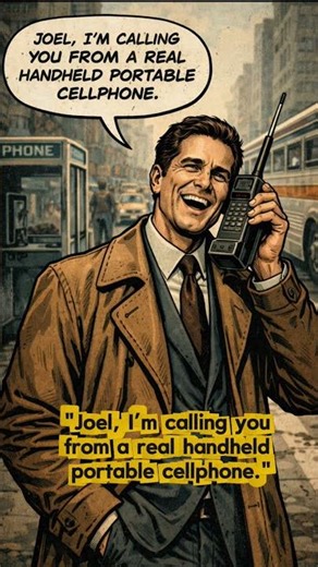 The 2.5-Pound Phone Call That Started an Evolution (1973) | History Before N Now