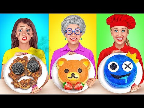 Pancake Art Challenge | Food Battle by Multi DO