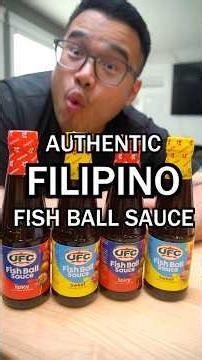 Authentic Filipino FISH BALL SAUCE From UFC- NurtriAsia #ad - Filipino Fish Ball Street Food