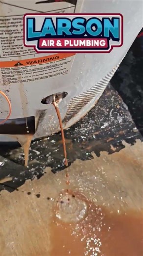 Disgusting Rusty Water from a 20-Year-Old Water Heater 😳 | This Is What You’re Showering With!