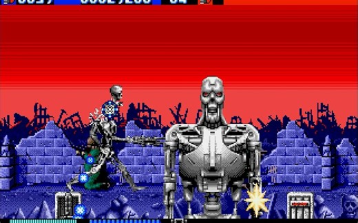 【世嘉丨终结者2】T2: The Arcade Game-1992 通关全流程