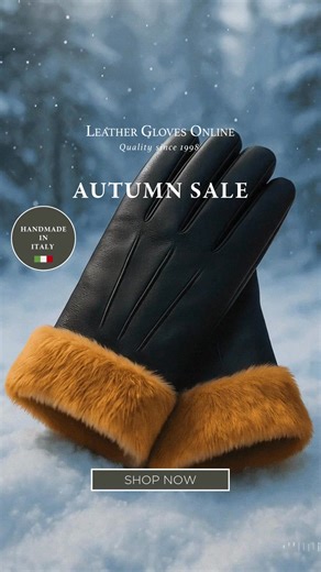 Elevate your style with Leather Gloves Online’s premium Italian leather gloves—perfect for any occasion. Shop now and enjoy free shipping at www.leatherglovesonline.com  理 Handmade Italian leather gloves crafted to perfection since 1998 理 Choose from premium linings like cashmere, silk, wool, and rabbit fur 理 Available in a variety of styles, including driving gloves and long leather gloves | Leather Gloves Online | Facebook