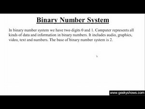 Mind Luster - Learn Binary Number System Hindi