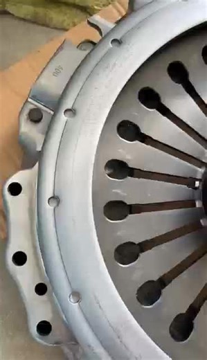 Close-Up Look at a Mechanical Flywheel Component