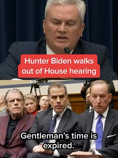 Hunter Biden made a surprise appearance on Capitol Hill Wednesday morning to attend in person congressional committee meetings called to hold him in contempt of Congress — setting up an unprecedented standoff on live television between the president’s son and House Republicans who have long sought his testimony as part of their impeachment inquiry into his father. Hunter Biden and his legal team left the hearing shortly before Rep. Marjorie Taylor Greene (R-GA) delivered remarks at the Oversight