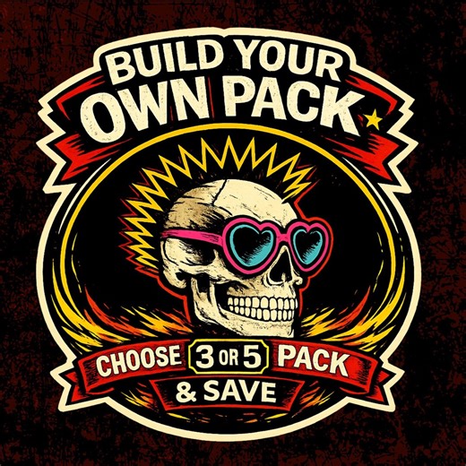 Make Your Own Sticker Pack – Choose 3 or 5 Vinyl Stickers – Pick Any Designs – Waterproof Laptop Decals - Etsy