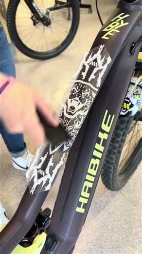 Why This E-MTB Is Getting Whistler-Ready | Haibike X AMS Components: Frame Guard and Grips 💯 #enduro