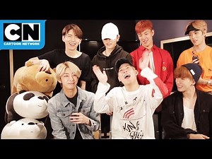 Monsta X Behind-The-Scenes Interview | We Bare Bears | Cartoon Network