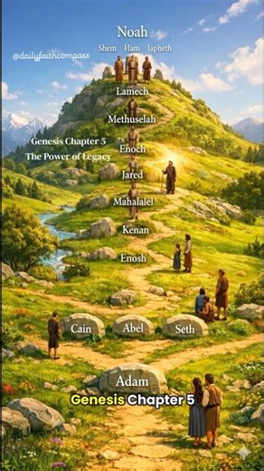 Genesis Chapter 5: The Power of Legacy #God #biblestudy #faithjourney #christians #love