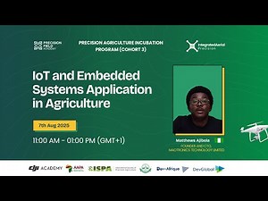 IoT and Embedded Systems Application in Agriculture