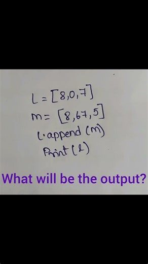 What will be the output? 🤔Comment your answer 👇#python #coding #programming