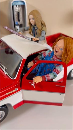 Chucky & M3GAN finish off Michael Myers. #chucky #michaelmyers #m3gan #horror ￼