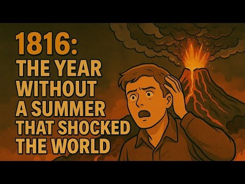 Mount Tambora Eruption! The Global Freeze of 1816