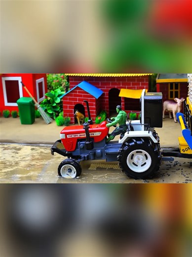 mini tractor 🚜 preparing Road #rctruck #fyp #minitractor #roadrules