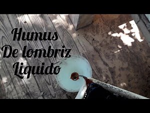 HOW TO MAKE LIQUID WORM HUMMUS: STEP BY STEP