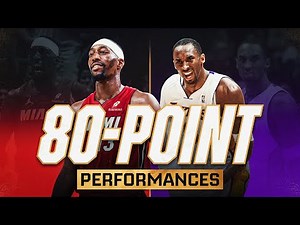 Bam Adebayo & Kobe's HISTORIC 80-PT Performances