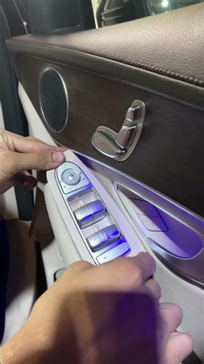 Benz GLC Power window master switch replace #automobile #autodiy