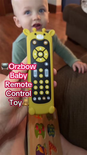 Because your baby wants the remote too Orzbow Baby Remote Control with lights, music   3 languages (EN/FR/ES) Perfect for curious little ones 6M  #tiktokshopcybermonday #tiktokshopcreatorpicks #tiktokshopblackfriday #toy #remote