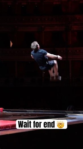 Acrobat Attempting His First Triple Backflip! 🤯