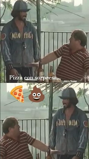 Bombolo e Tomas Milian 😂 La pizza… con sorpresa! #bombolo #tomasmilian #anni80 #shortsitalia