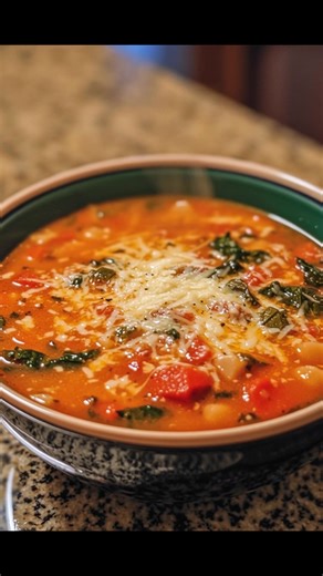 Warm up your weekends with a delightful Tuscany Soup! It's simple, hearty, and perfect for cozy family gatherings. You’ll love how easy it is to whip up. Give it a try! | Easy Kitchen