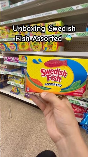 Unboxing Swedish Fish Assorted 🐠