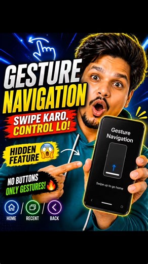 Hidden Gesture Navigation Tricks 😱 You Must Try!