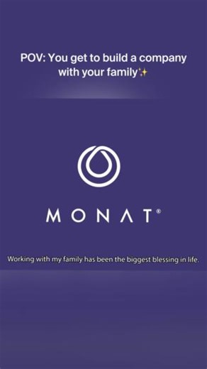 Cheers to the MONAT family on #NationalFamilyDay!🎉💜 Embracing the spirit of unity, we started with a dream, and now, with the support of our dedicated Market Partners, beloved VIP Customers, and talented corporate team, we're turning dreams into reality. Drop a 💜 if you're part of the MONAT family! #Family #MONAT #MONATFamily | MONAT