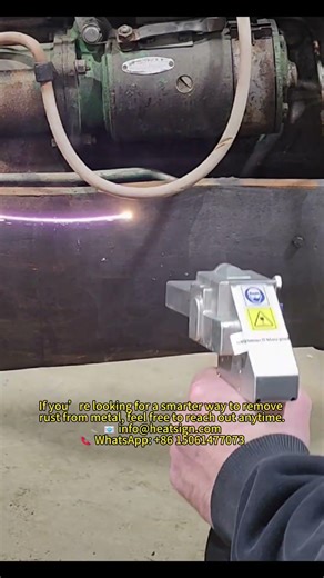 Laser Cleaning Rust from Metal | Fast, Non-Contact Rust Removal