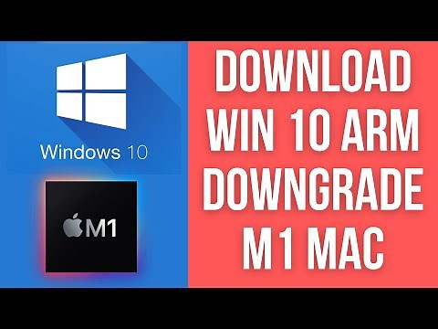 How To Download Windows 10 ARM Downgrade Instead Of Windows 11 ARM - M1 Mac Parallels VHDX UUP dump