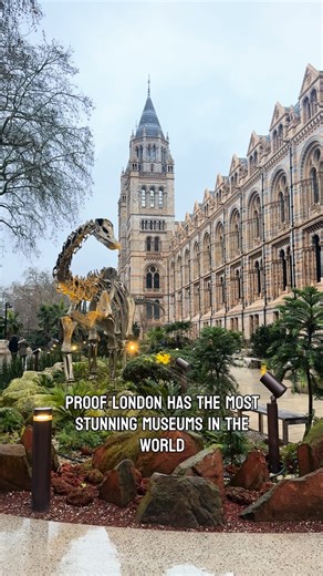 Ana | Days Out London & Beyond on Instagram: "London is home to some of the best museums in the world — and many feel more like immersive experiences than traditional exhibitions ✨ From iconic architecture to hands-on galleries, these are perfect for curious kids and culture-loving adults alike. 🏛️ British Museum (FREE) — WC1B 3DG @britishmuseum 🦕 Natural History Museum (FREE) — SW7 5BD @natural_history_museum 🔬 Science Museum (FREE) — SW7 2DD @sciencemuseum 🎨 V&A Museum (FREE) — SW7 2RL @va
