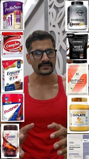 Pediasure, Ensure, Proteinex, Bprotein, Prohance, Horlicks protein plus - stop using them Part - 1