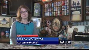 Back in the 1970s, the collecting beer cans was a fad hobby. In Texas, one man is bringing it back in a big way. Great nostalgia piece. | KALB News Channel 5