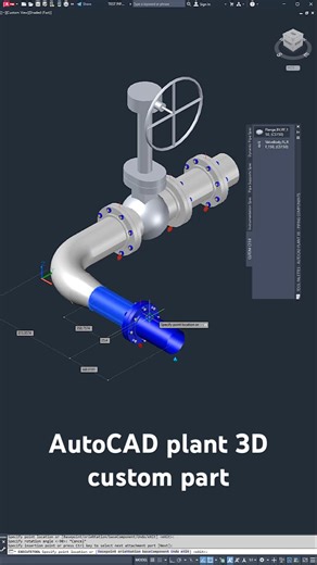 Creating Custom Parts in AutoCAD Plant 3D