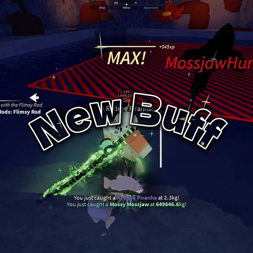 Elder Moss Ripper Rod Buff in Roblox